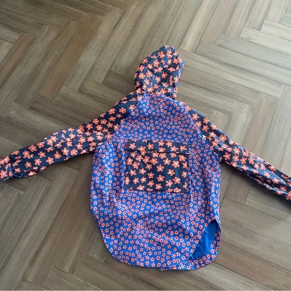 Free People Singin' In The Rain Printed Packable Jacket Raincoat - Picture 9 of 9